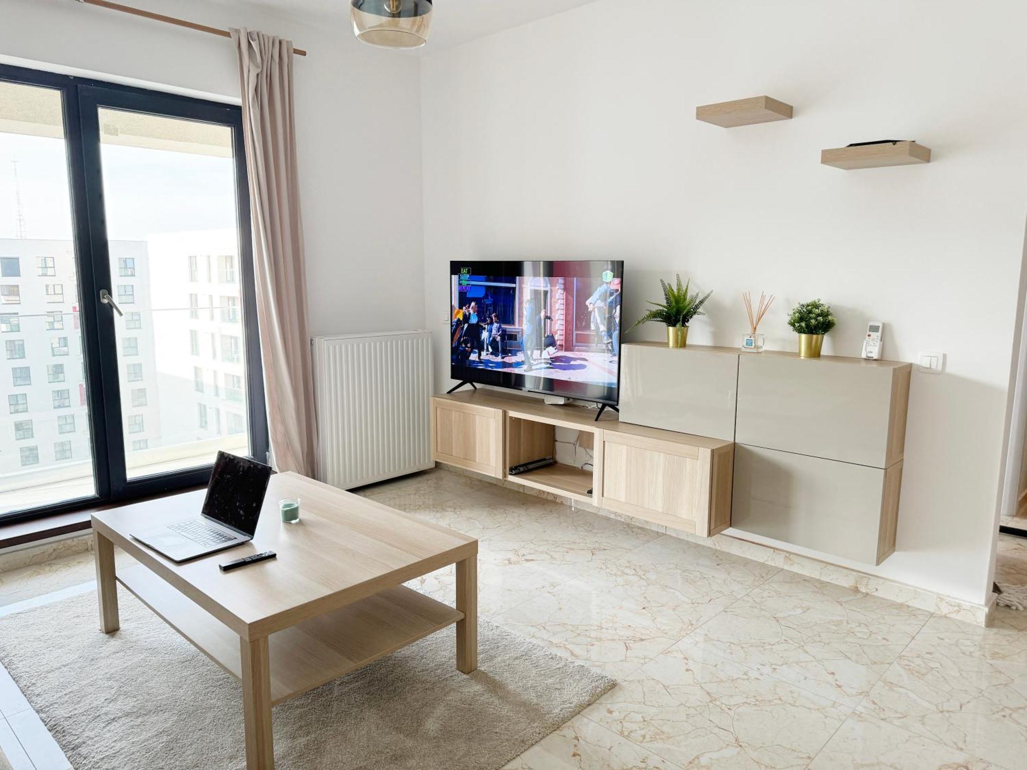 Smart Concept Living Plaza Apartment Букурещ Стая снимка