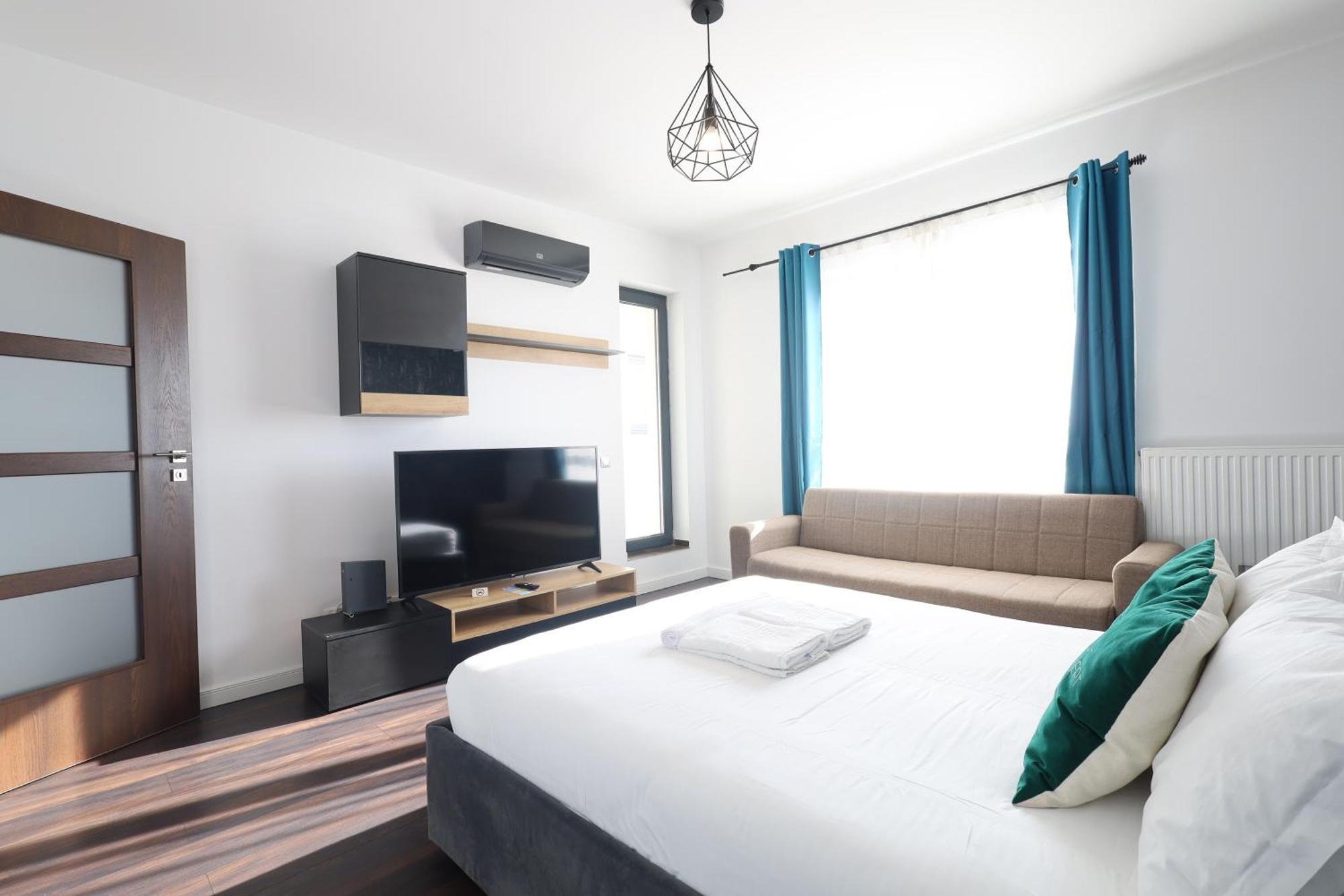 Smart Concept Living Plaza Apartment Букурещ Стая снимка