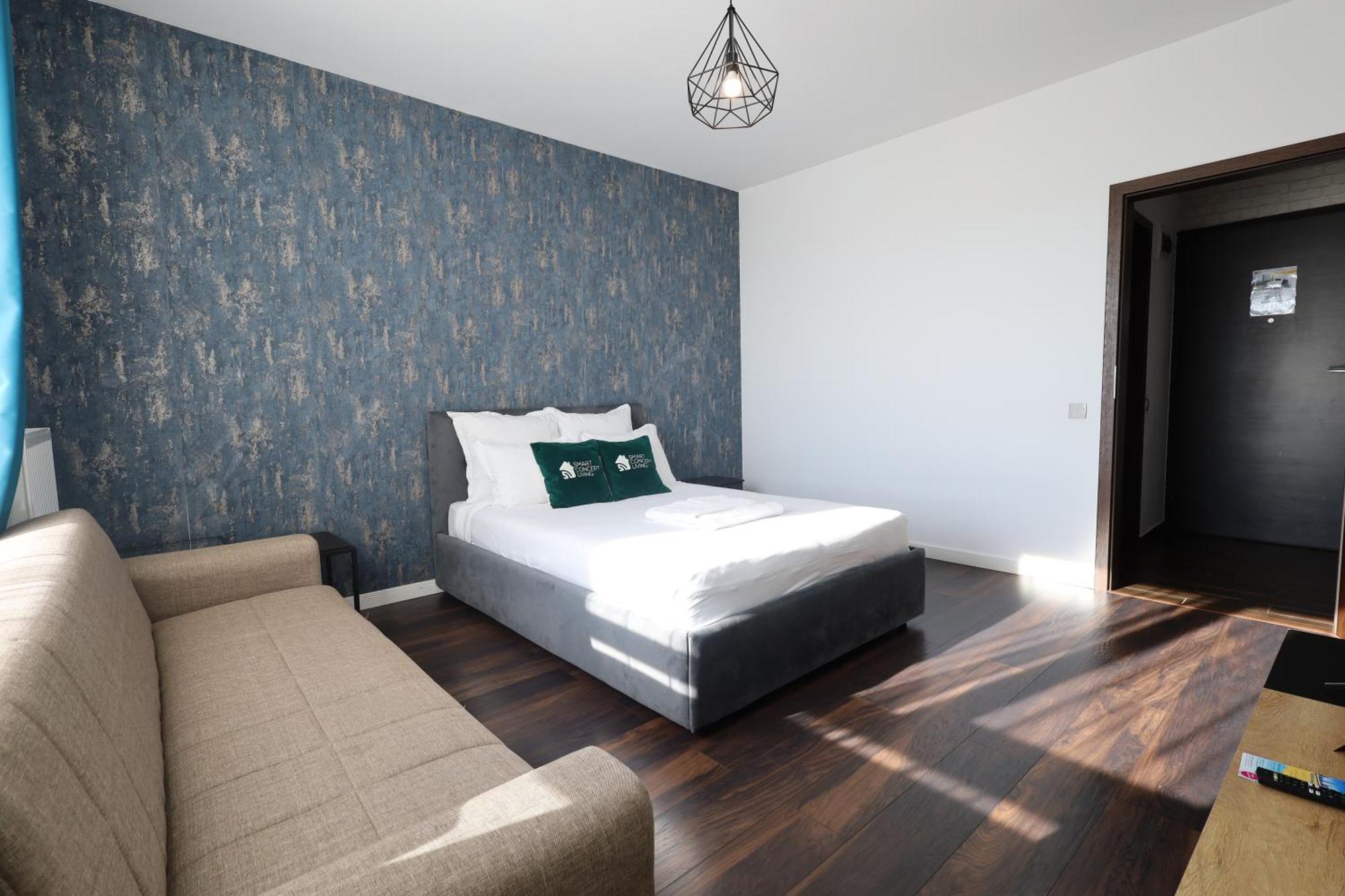 Smart Concept Living Plaza Apartment Букурещ Стая снимка